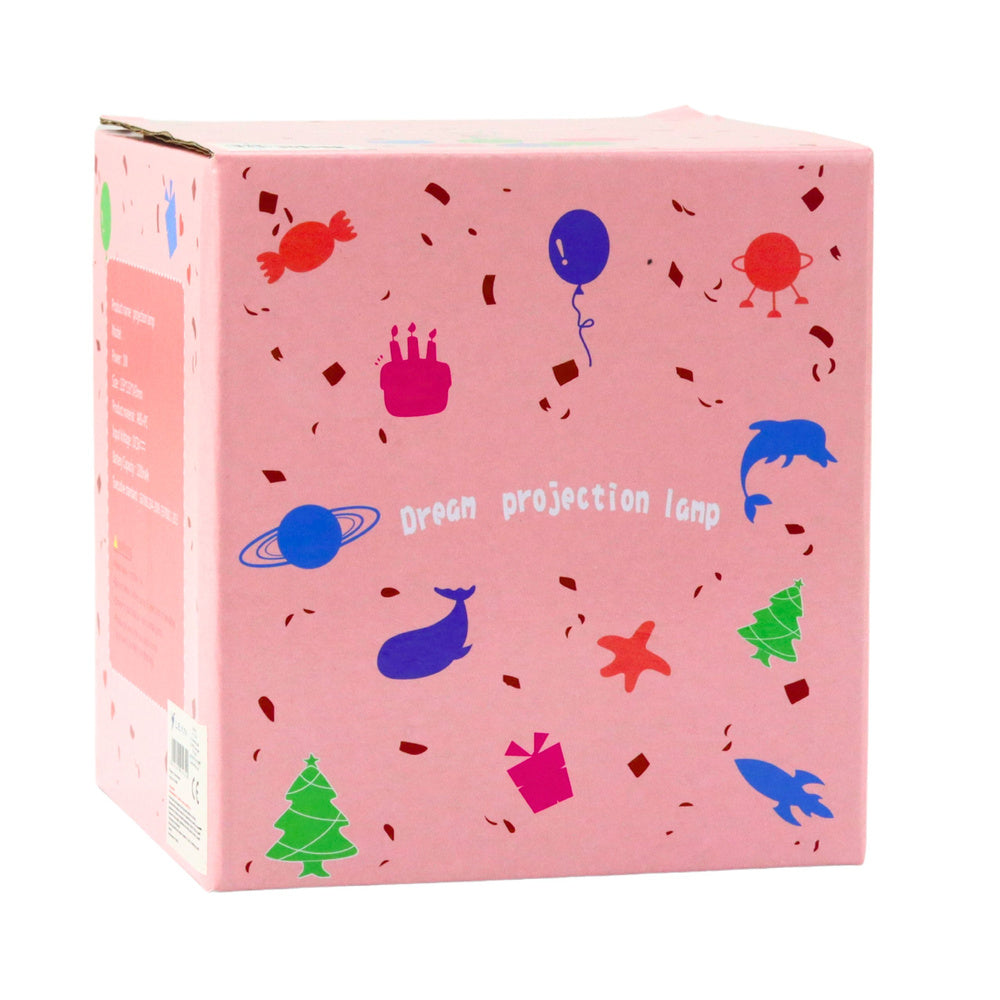 Dětský projektor hvězd s 6 výměnnými projekcemi – noční lampička