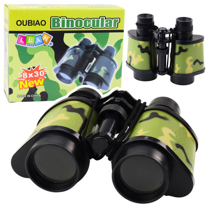Dětský dalekohled 8x30 s popruhem – maskáčový