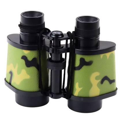 Dětský dalekohled 8x30 s popruhem – maskáčový