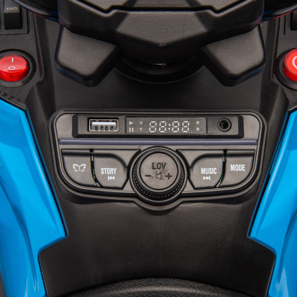 Elektrická čtyřkolka Can Am Outlander 4x4 – modrá