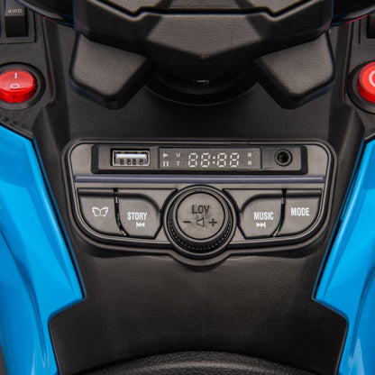 Elektrická čtyřkolka Can Am Outlander 4x4 – modrá