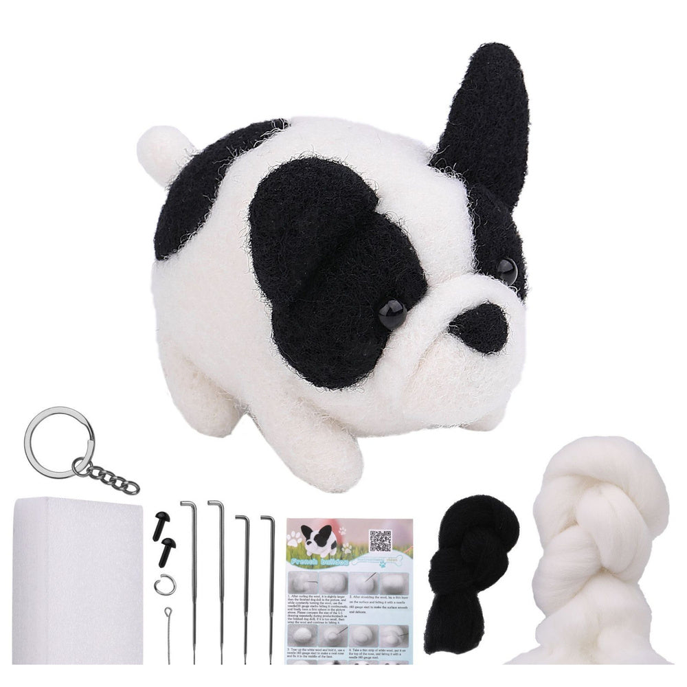 Kreativní sada na plstění – Vytvořte si psa nebo kočku