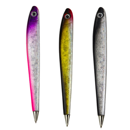 Kuličkové pero ve tvaru ryby s modrým inkoustem – 12,5 cm