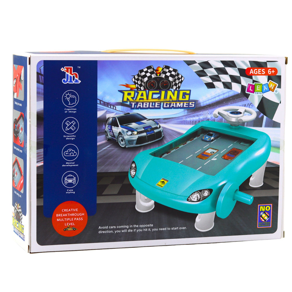 Simulátor řízení s manuálním pohonem pro děti – červený