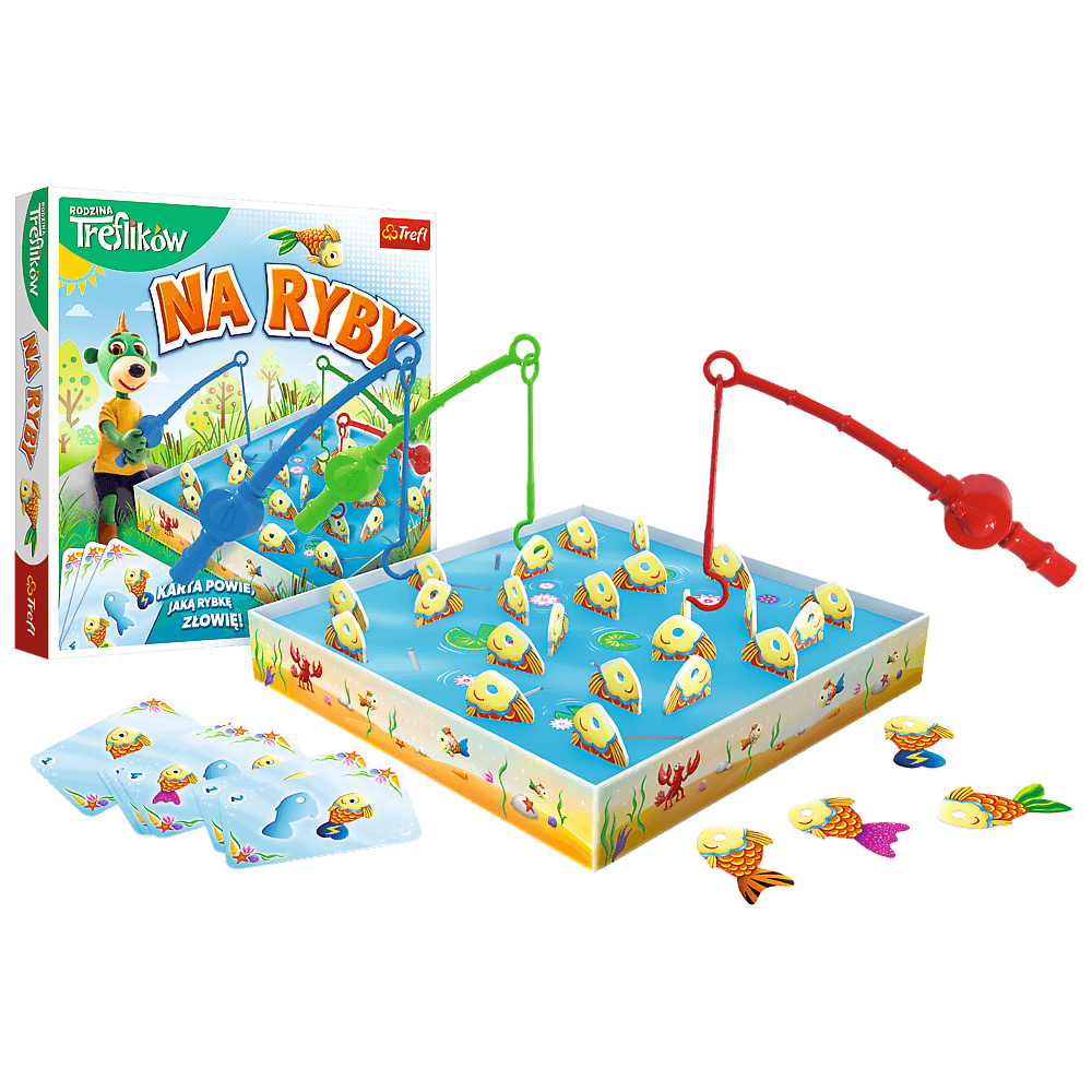 Hra Na Ryby – zábavná hra pro celou rodinu – Trefl