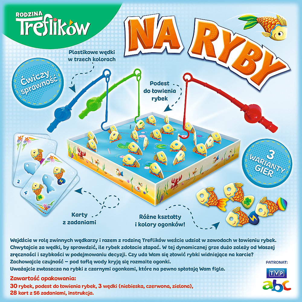 Hra Na Ryby – zábavná hra pro celou rodinu – Trefl