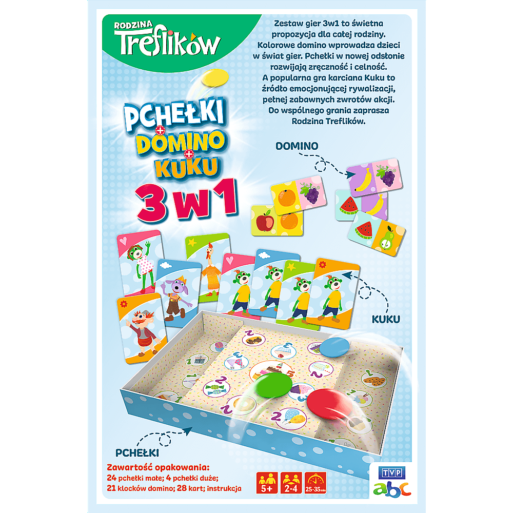 Rodinná hra Ego Pictures 3v1 – asociace, obrázky a zábava – Trefl