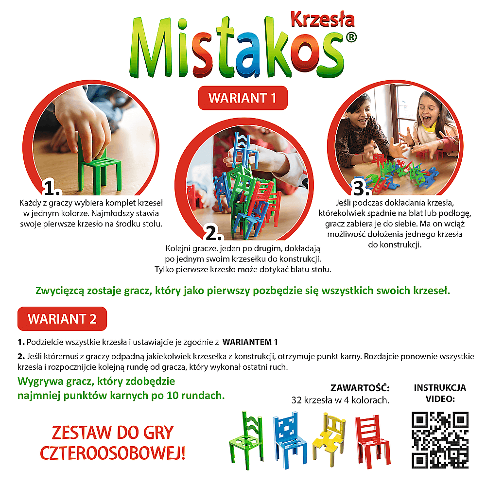 Hra na zručnost Křesla Mistakos – Trefl