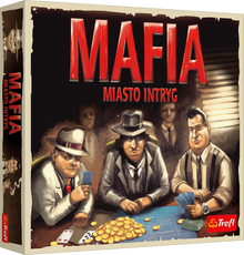 Mafia Město intrik – společenská hra pro 3–6 hráčů – Trefl