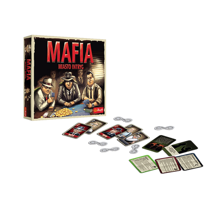 Mafia Město intrik – společenská hra pro 3–6 hráčů – Trefl
