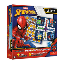 Game 2in1 Chinese Man / Snakes and Ladders - Spider-Man Trefl 02419