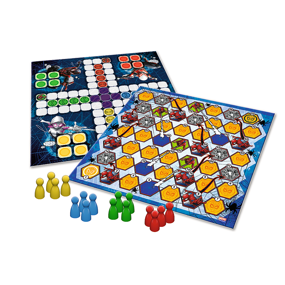 Game 2in1 Chinese Man / Snakes and Ladders - Spider-Man Trefl 02419