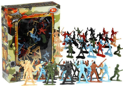 Large Set of Military Soldiers Army Figures