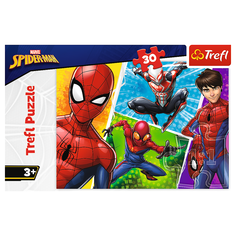 Puzzle Spider-Man a Miguel, 60 dílků – Trefl