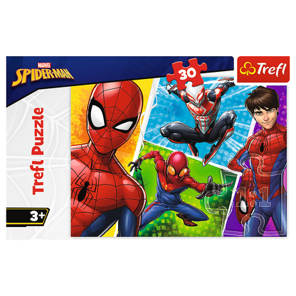 Puzzle Spider-Man a Miguel, 60 dílků – Trefl