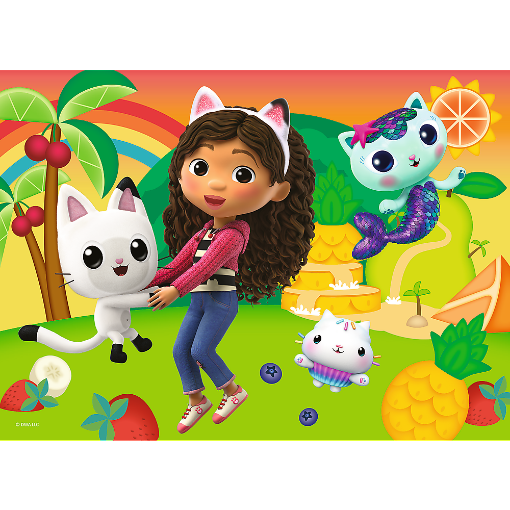 Puzzle 20 dílků miniMaxi – Barevný den Gabi – Trefl