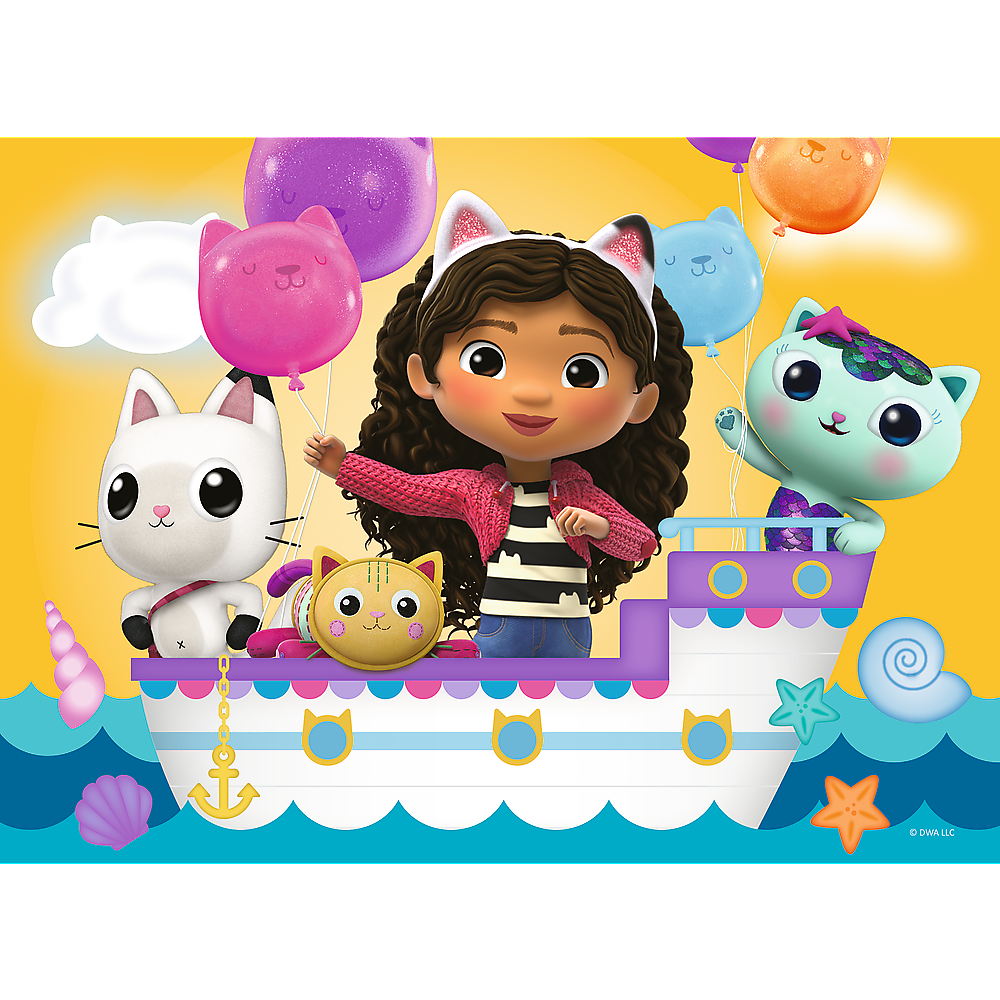 Puzzle 20 dílků miniMaxi – Barevný den Gabi – Trefl
