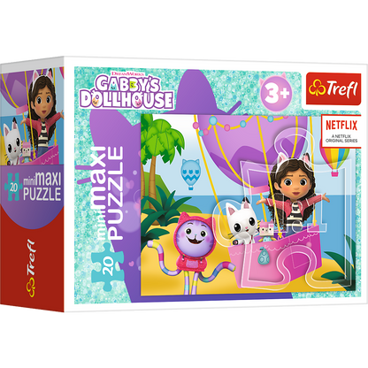 Puzzle 20 dílků miniMaxi – Barevný den Gabi – Trefl