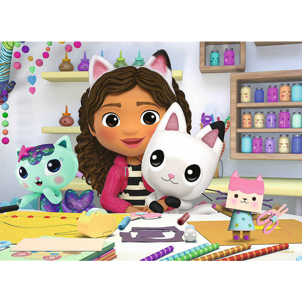 Puzzle 20 dílků miniMaxi – Barevný den Gabi – Trefl