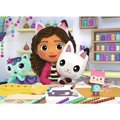 Puzzle 20 dílků miniMaxi – Barevný den Gabi – Trefl