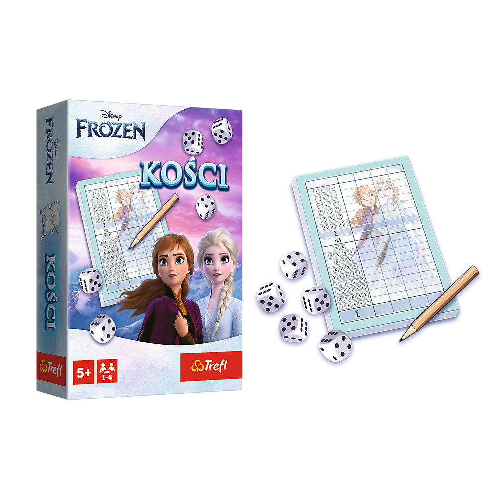Kostková hra Ledová královna – Trefl