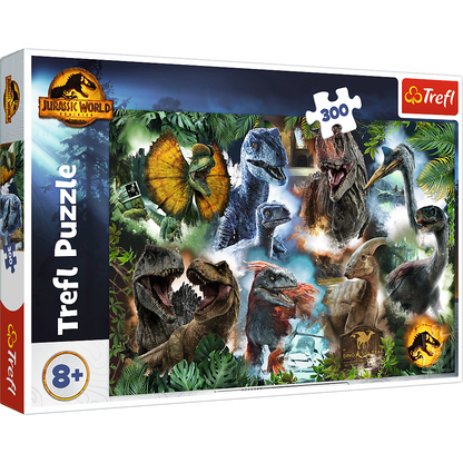 Puzzle 300 dílků Dinosauři z Jurského světa – Universal