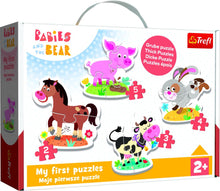 Puzzle Baby Classic Na farmě – velké puzzle pro nejmenší