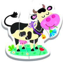 Puzzle Baby Classic Na farmě – velké puzzle pro nejmenší