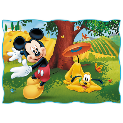 Puzzle 4v1 Mickey's Cool Day – 12 až 24 dílků – Trefl