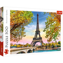 Puzzle 500 dílků Romantická Paříž – Trefl