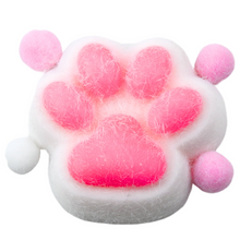 Cat Paw Squishy Anti-Stress Toy Sensory Fur Squishy White