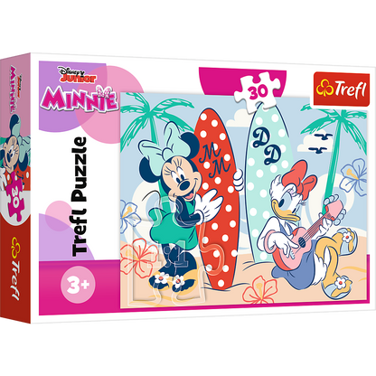 Puzzle Barevná Minnie 30 dílků pro děti od 3 let – Disney Trefl