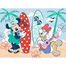 Puzzle Barevná Minnie 30 dílků pro děti od 3 let – Disney Trefl