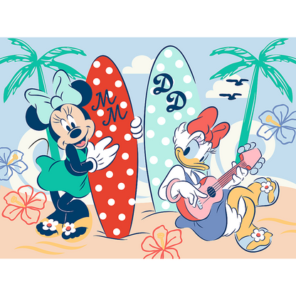 Puzzle Barevná Minnie 30 dílků pro děti od 3 let – Disney Trefl