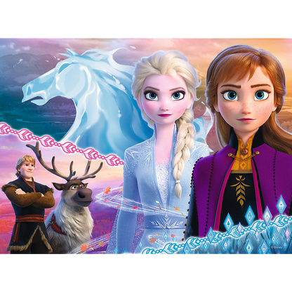 Puzzle 30 dílků Odvaha sester – Disney Frozen 2