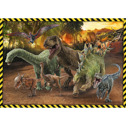 Puzzle Dinosauři z Jurského parku, 200 dílků – Jurassic World