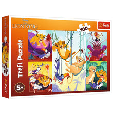 Puzzle Statečný Lví král 100 dílků – Disney Trefl