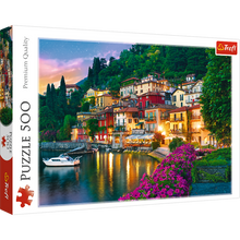 Puzzle 500 dílků Lago di Como, Itálie – Trefl