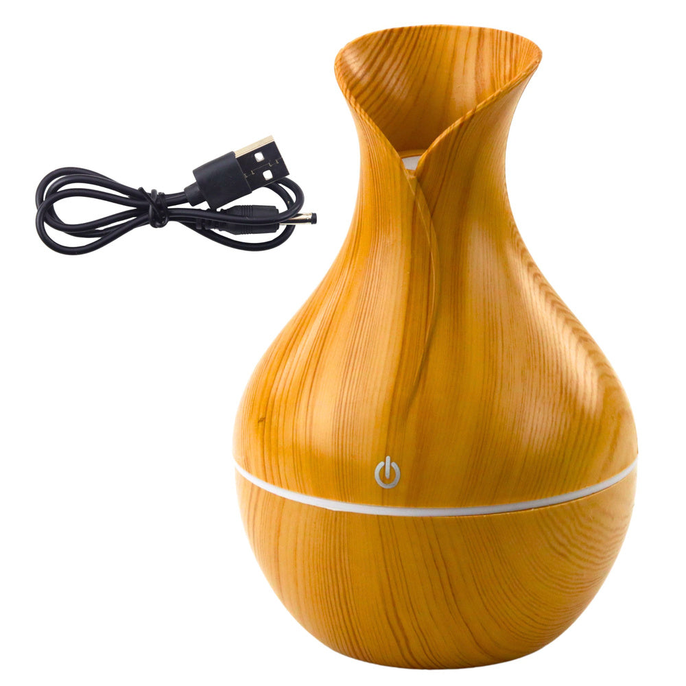 Ultrazvukový zvlhčovač vzduchu s aromaterapií 130 ml