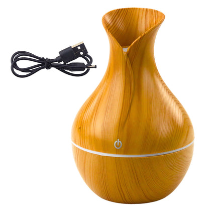 Ultrazvukový zvlhčovač vzduchu s aromaterapií 130 ml