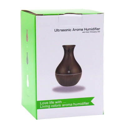 Ultrazvukový zvlhčovač vzduchu s aromaterapií 130 ml