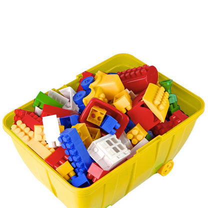 Kufrík s barevnými kostkami 180 ks – K2