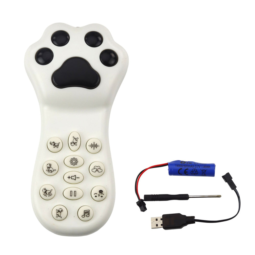 Interaktivní robotické kotě na dálkové ovládání – šedé