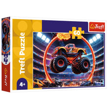 Puzzle 60 dílků Monster truck – Trefl