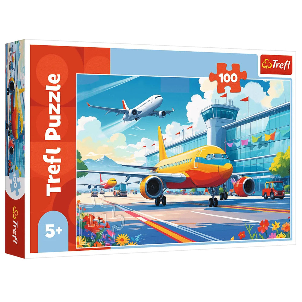 Puzzle 100 dílků – Král nebes s letadlem – Trefl