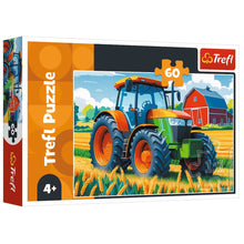 Puzzle 60 dílků – Farmářské vozidlo Trefl 16492