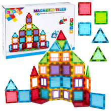 Magnetická stavebnice 3D s 45 díly – barevná