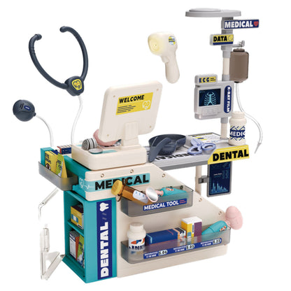 Lékařský a zubařský hrací set se světly a zvuky – 51 dílů