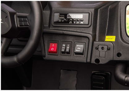 Elektrické buggy Arctic Cat WILDCAT XX 24V 14Ah – zelené