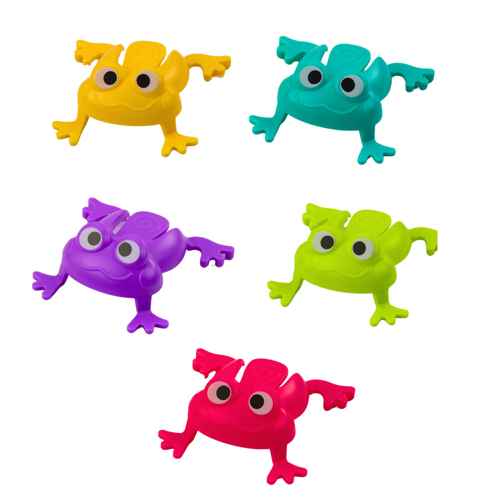 Skákající žabky – zábavná hra na zručnost s 15 žabkami